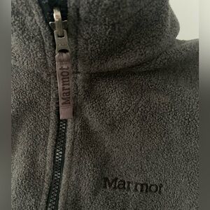 EUC Marmot Women’s Gray Polartec Fleece Vest Medium